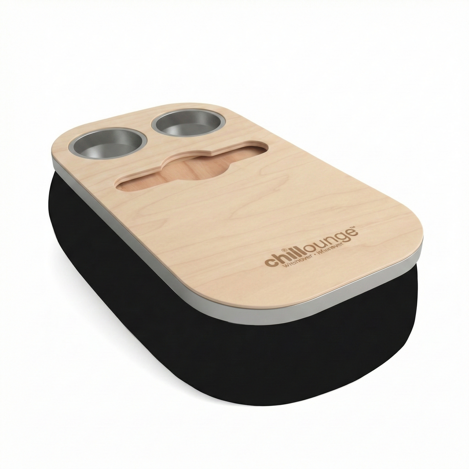 The Soloist in Velvet Black | Silver Trim