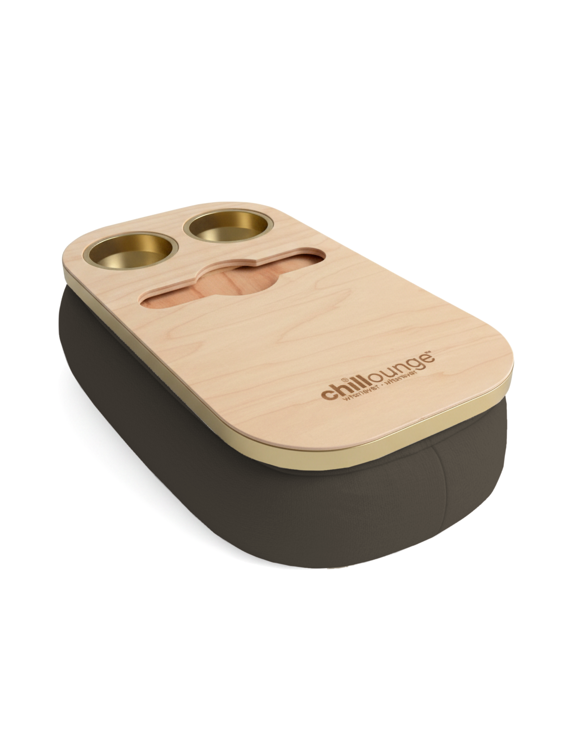 The Soloist in Velvet Brown | Gold Trim