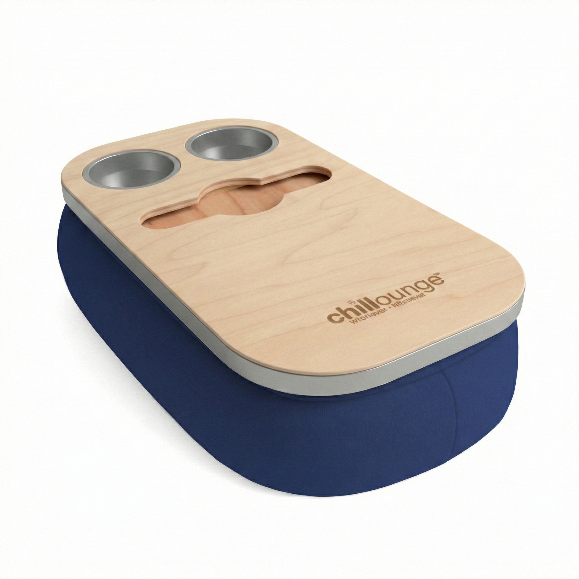 The Soloist in Velvet Navy Blue | Silver Trim